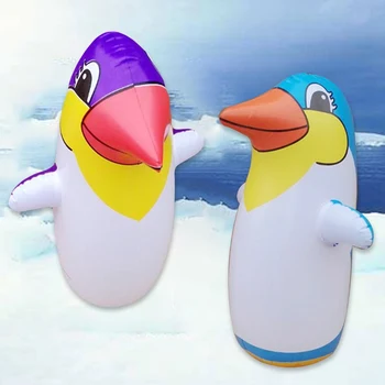 Pripučiamas Žaislas Pingvinas Baseinas Plaukti Maudymosi Baseinas Žaislas Šalis Dekoro Gyvūnų Balionas ne didesnis kaip 36 cm Švietimo Pažinimo Žaislai