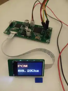 Garso mėginių ėmimo normos ekrano modulis I2S LRCK sąsaja su 1.14 colių IPS ekranas