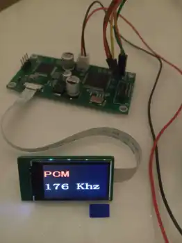 Garso mėginių ėmimo normos ekrano modulis I2S LRCK sąsaja su 1.14 colių IPS ekranas