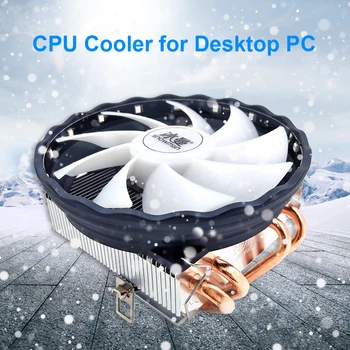SNIEGO 4 Šilumos Vamzdžiai CPU Aušintuvo RGB 120mm PWM 4 Pin VNT Radiatoriaus ramu Intel LGA 2011 1150 1151 1155 AMD AM3 CPU Aušinimo Ventiliatorius
