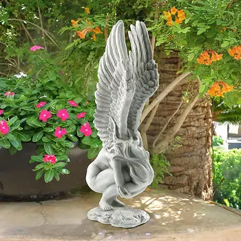 Angelo Statula, Angelas Sparnų Skulptūra 