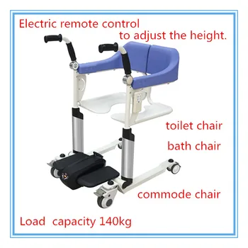 Naujas Produktas, Namų Priežiūros Komoda Kėdė, Tualeto, Dušo kėdė Juda Vežimėliu Neįgaliesiems Elektros Pacientų Keltuvai Perdavimo Kėdė