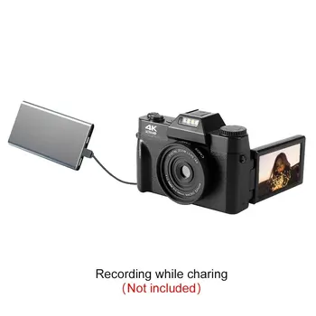 Skaitmeninis Fotoaparatas Vlogging Video Skaitmeninės Kameros 4k Pradedantiesiems Fotografijos 