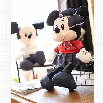60-100cm Disney Pora Mickey Mouse Minnie Lėlės, Pliušiniai Žaislai, Vaikų Gimtadienio Dovanos Vienas, Kad Gali Jus Nustebinti Pliušinis Lėlės