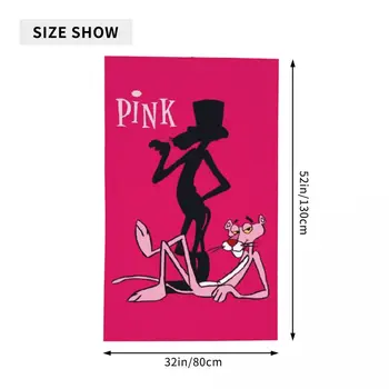 Mielas Pink Panther plaukimo veido rankšluostį Mikropluošto Sugeriamųjų vonios kambarys Paplūdimio rankšluostį Mielas Pink Panther quick dry Vonia Rankšluostį