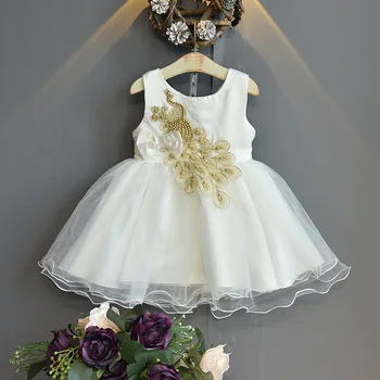 Vasaros suknelė Vaikų princesė suknelė vasaros šokių suknelė korėjos kūdikių drabužiai mergaitėms suknelė gėlių mergaičių suknelės