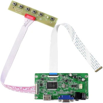 Naujas EDP Kontrolės Valdyba Stebėti Rinkinys N156BGE-EB1 N156BGE-EB2 HDMI+VGA LCD LED ekrano Valdiklio plokštės Tvarkyklės