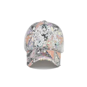 Unisex Bžūp Mados Atsitiktinis blizgučiai Akių Beisbolo kepuraitę Reguliuojamas Snapback Kepurės Moterims, Vyrams, Hip-Hop Lauko Saulės Skrybėlę