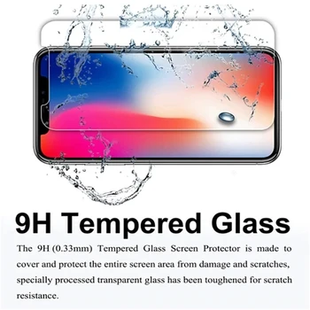 3Pcs Grūdintas Stiklas iPhone 12 11 Pro XS Max XR 7 8 6s Plius Screen Protector, iPhone, 12 Mini Pro 11 Max Apsauginis Stiklas