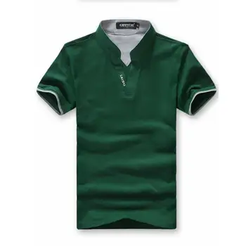 20210 Karšto Pardavimo Polo Marškinėliai Vyrams, Prekės ženklo Drabužių vientisos Spalvos Polo Marškinėliai Medvilnės trumpomis Rankovėmis Poloshirt Vyrų Camisa Masculina 5XL