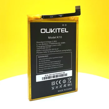 Nauja originali Baterija OUKITEL K10 11000mAh Smartphone/Smart telefonas