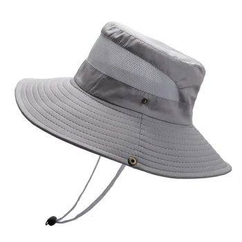 Nauja vasaros tinklelio, kvėpuojantis žvejys skrybėlę vyriški lauko alpinizmo skrybėlę ponios didelis kraštais saulės skrybėlę Benney skrybėlę