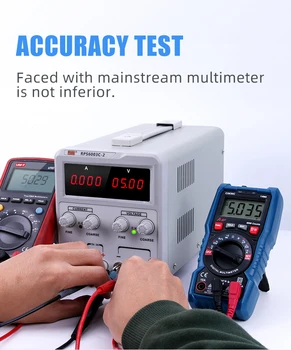 Skaitmeninis Multimetras Testeris A-BF CS830L Voltmeter Ammeter Atsparumas Testeris Ohmmeter Tranzistorius Piko Apšvietimas Duomenų Paspaudę Vadovas