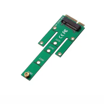 M. 2 B klavišą, SSD į MSATA MINI PCIE Adapteris Keitiklis Kortelę NGFF 22x30mm 22x42mm 22x60mm 22*80mm Išorės SSD Express Card