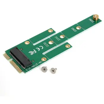 M. 2 B klavišą, SSD į MSATA MINI PCIE Adapteris Keitiklis Kortelę NGFF 22x30mm 22x42mm 22x60mm 22*80mm Išorės SSD Express Card