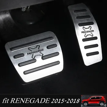 Naujas Renegade 2018 Dujų Stabdžių Pedalą NE Auto Stabdžių Kuro Akceleratoriaus Pedalas dengiamoji Plokštė, Skirta Jeep Renegade-2019