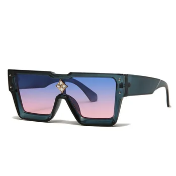 Europos ir Amerikos mados akiniai nuo saulės šviesą didelis rėmas leopardas spausdinti akiniai nuo saulės unisex akiniai nuo saulės retro mados akiniai nuo saulės