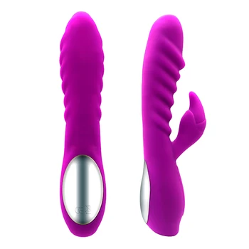 G Spot Rabbit Vibratorius 10 Greičio Dildo Sekso Žaislas Moterims Dviguba Vibracija Šildymo Makšties Klitorio Masažas, Moterų Orgazmas Sekso Prod