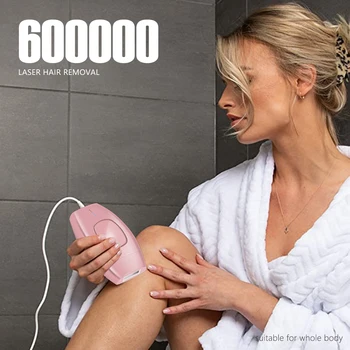 600000 Flash VEIDO Epiliatorius Lazerio Nuolatinis Neskausmingas Skutimosi & Plaukų Šalinimas, Veido Visą Kūną Naudoti Namuose Moterys Elektrinis Epiliatorius