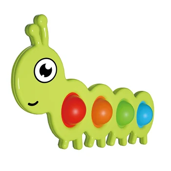 1Pcs Caterpillar Paprasta Dimple Kremas Kvapus, Sticky Lėtai Auga Paspauskite Dirželis Vaikas Išskleidimo Streso Žaislų Gumos