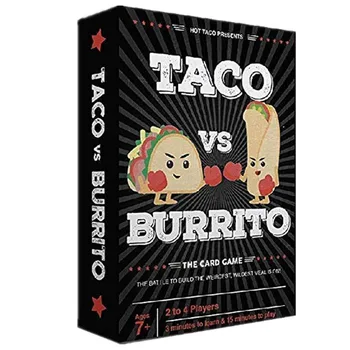 Taco vs Burrito - Kortų Žaidimas. NAUJAS Uždarytas.