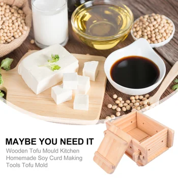 1 Set Namų Tofu Maker Paspauskite Pelėsių Tofu Presser Drainer Virtuvės Įrankiai Dalykėlių
