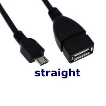 Micro USB Male į USB 2.0 Moterų OTG Kabeliu Konverteris Priimančiosios Adapterio Kabeliu, Skirta 