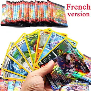 360Pcs Pokemon Kortas Originalus prancūzijos Prekybos Kortų Žaidimas Sword Shield Surinkimo dėžė Kortelės pe bouclier carte pokmon Vaikams