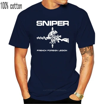 2020 Mados Karšto pardavimo prancūzijos Užsienio Legiono T-Shirt Snaiperis Swat Karinės Tee marškinėliai
