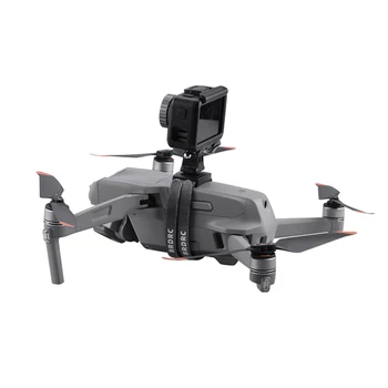 Sporto Fotoaparato Užpildyti Šviesos Laikiklio Apkaba, skirta DJI Mavic Oro 2 Drone už GoPro/Insta360 Osmo Veiksmų Kameros Laikikliai Stovi