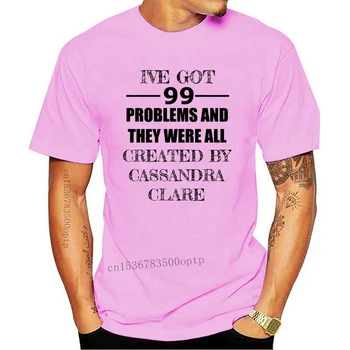Vyrai t-shirt 99 Problemų Sarah J. Maas marškinėlius Moterims marškinėliai