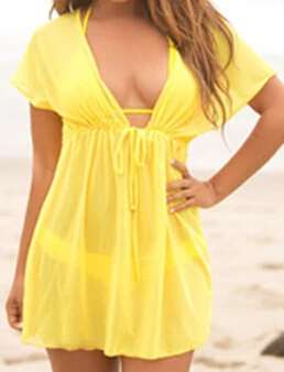 2020 NAUJAS Moterų Šifono Bikini Padengti Iki Vasaros Paplūdimio Maudymosi Kostiumą, maudymosi Kostiumėliai, Atsitiktinis Paplūdimio Drabužiai Suknelė