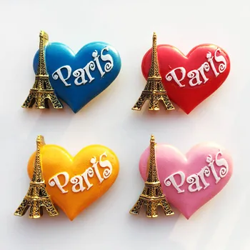 Ličiai Prancūzija Paris Šaldytuvas Eifelio Bokštas Magnetas Žinomas Miestas Šaldytuvas Magnetinis Lipdukas, Kelionių Suvenyrai, Namų Puošybai