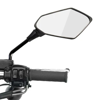 2VNT Scooter E-Dviračio galinio vaizdo Veidrodėliai Motociklo Galinio vaizdo Veidrodėlis Electrombile Nugaros Pusėje Išgaubtas Veidrodis 8mm 10mm HD Wide Vision