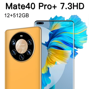 Pasaulinė Versija Mate 40 Pro+ Išmanųjį telefoną 6G 128GB 