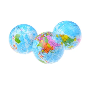 Pasaulio Žemėlapyje Putų Žemės Švietimo Žaislas Anti Stresas Žemės Rutulio Minkšta Kempinė Išspausti Žaislai Autizmo Nuotaika Paramos Sveikas Žaislai vaikams