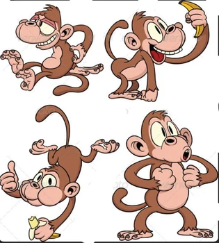 Beždžionė Rodo, Skaidrios Silikoninės Gumos Antspaudas Ir Metalo Mirti Lapas Kabintis Scrapbooking 
