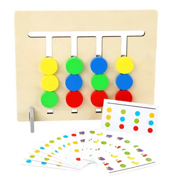 Montessori Mokymosi Žaislai, Skaidrių Įspūdį Color & Vaisių Atitikimo Smegenų Erzinti Loginis Žaidimas Švietimo Mediniai Žaislai Vaikams Vaikų Berniukas