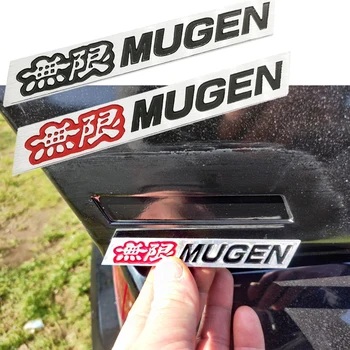 Naujas 3D Aliuminio Mugen Emblema 