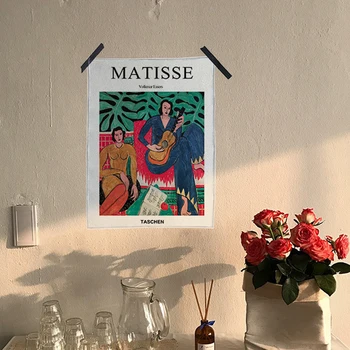 Mažas Dydis, Gobelenas Matisse Tapybos Sienos Gobelenas Kabinti INS Šiaurės Miegamojo Sienos Kabo Fono Sienos Dekoratyvinis Audinys