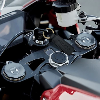 Retro motociklų Keychain karvės odos Raktų Žiedas Atveju Honda CBR1000RR CBR 1000RR Modeliai