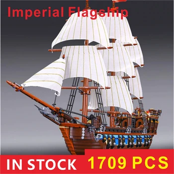 SANDĖLYJE Piratai Imperial Karibų Blokai Nustatyti Flagmaną Modelį 