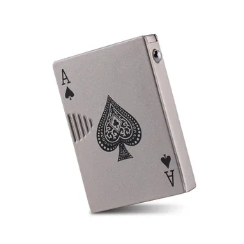 Savotiškas Naujas Pokerio Lengvesni Dujų Pripučiami Vėjo Žalia Liepsna Dalykėlių Vyrų Žibalas Cigarečių Žiebtuvėliai