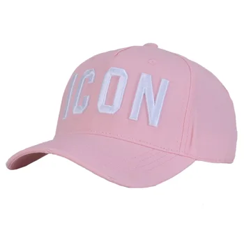 Naujas Rožinės spalvos PIKTOGRAMĄ raidės siuvinėjimas sporto bžūp Mados Pavasario ir Rudens beisbolo kepurės moterims, vyrams, saulės kepurės