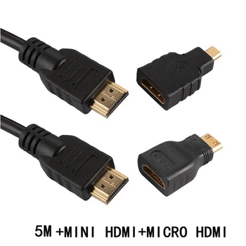 Aukštos kokybės Mini HDMI-suderinama adapteris Micro HDMI 