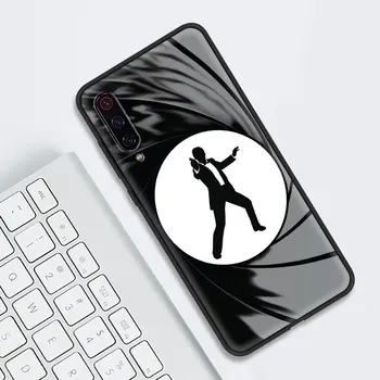 Nemokamas Pristatymas James Bond 007 Telefoną Atveju Xiaomi Mi Poco X3NFC Pastaba 10 9 9T M3 11 10T Lite Pro 5G F1 Minkšto Silikono Apvalkalas Coque