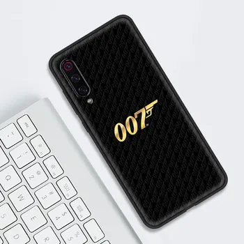 Nemokamas Pristatymas James Bond 007 Telefoną Atveju Xiaomi Mi Poco X3NFC Pastaba 10 9 9T M3 11 10T Lite Pro 5G F1 Minkšto Silikono Apvalkalas Coque