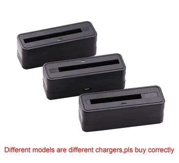 Mini Dock Baterija, Įkroviklis + Nemokamas Micro USB Kabelis Samsung Galaxy S5 S4 Mini S4 S3 i9300 4 Pastaba 3 i9600 i9500 N9100