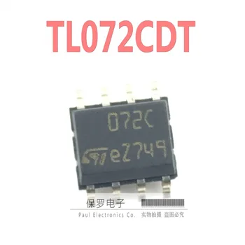 10vnt originalios ir naujos veiklos stiprintuvo TL072CDT TL072C 072C SOP-8 VNT. sandėlyje