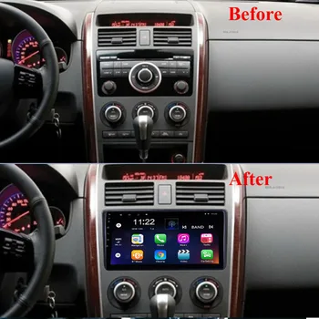 Už Mazda CX9 CX-9 2006 - 2016 Antrinėje rinkoje GPS Navigacijos Autoradio 2 Din Automobilio Multimedijos Grotuvas 